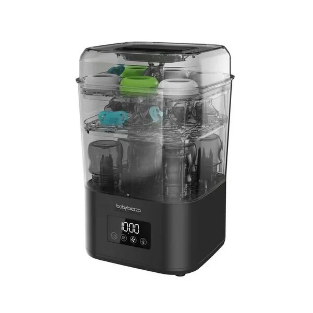 SuperQuick Hızlı Sterilizatör & Kurutucu Siyah – Baby Brezza