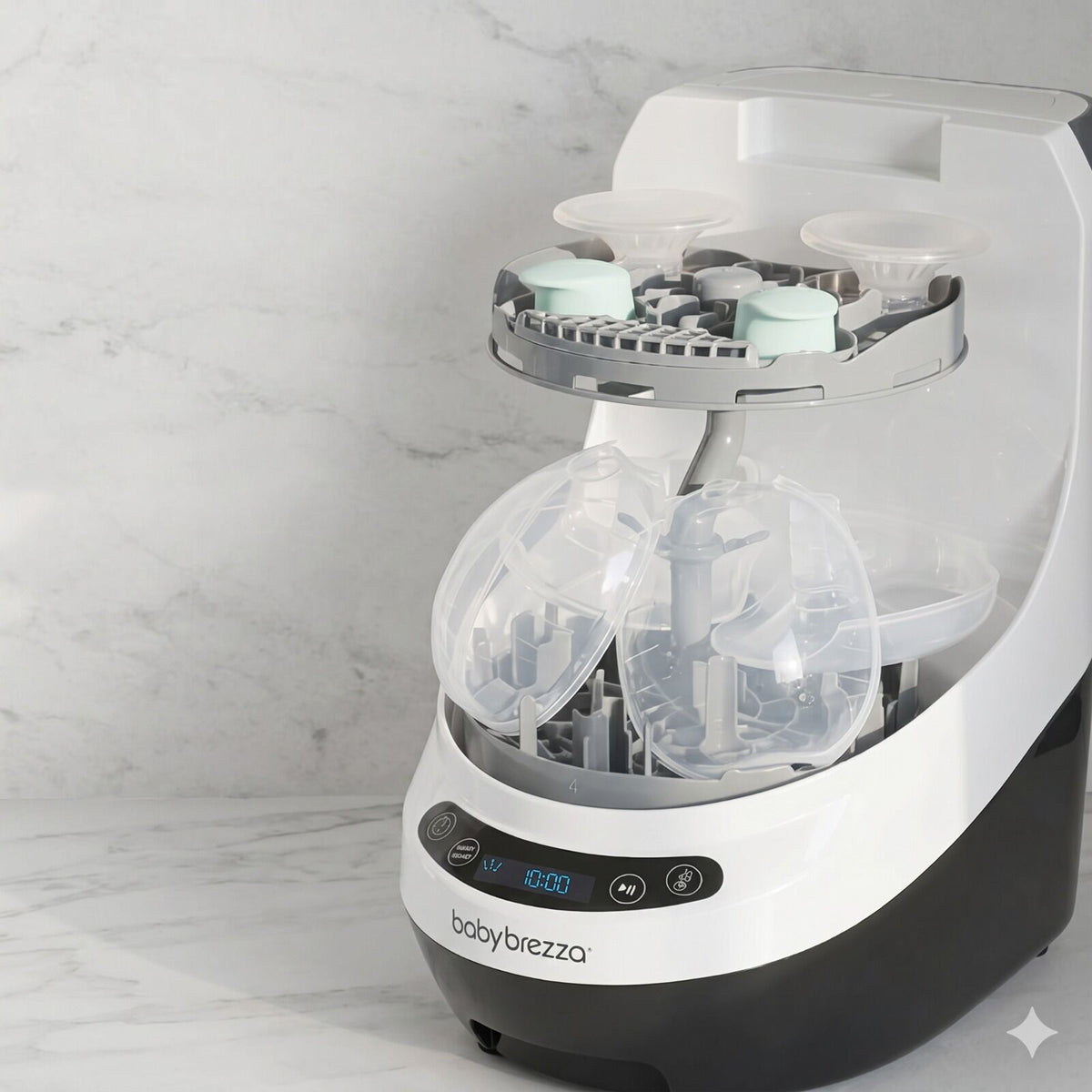 Bottle Washer Pro Göğüs Pompası Parçaları Rafı