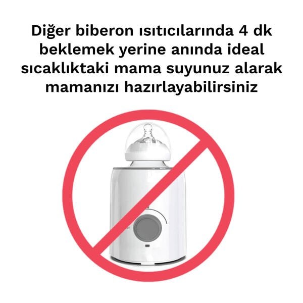 Instant Warmer Bebek Mama Suyu Otomatı ve Biberon Suyu Isıtıcısı