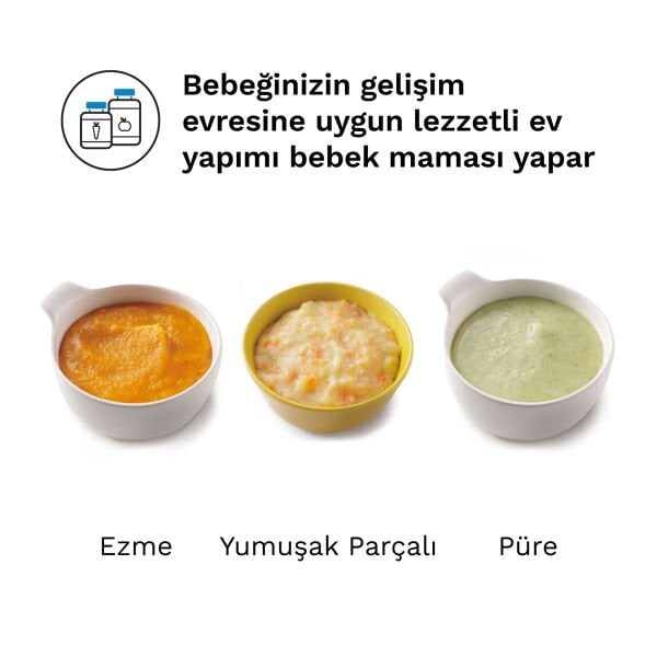 Food Maker Deluxe Buharlı Pişirici & Blender