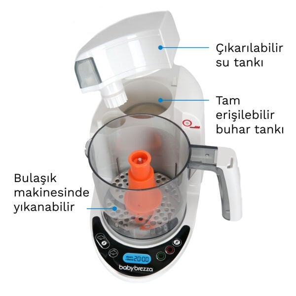 Food Maker Deluxe Buharlı Pişirici & Blender