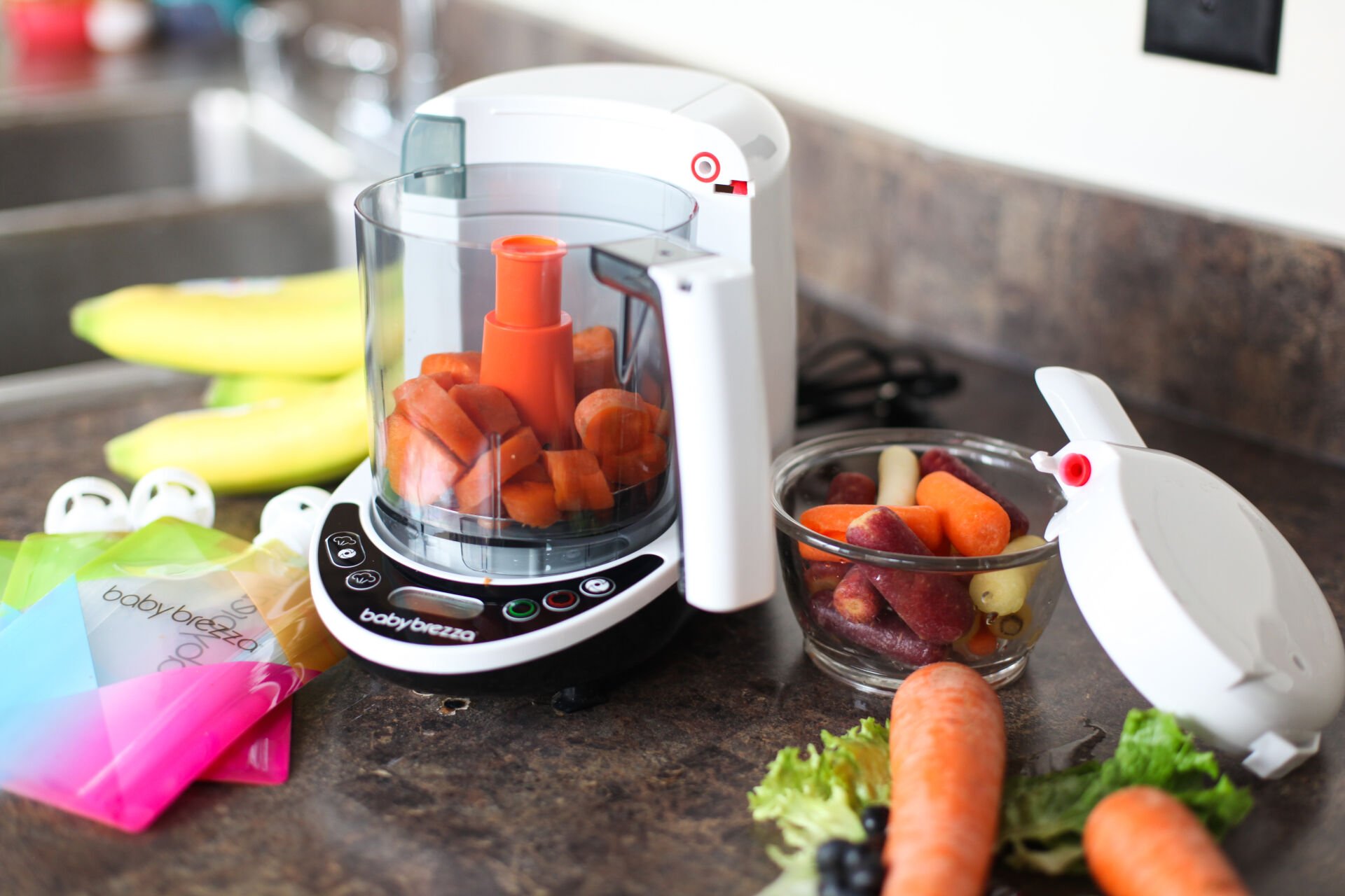 Food Maker Deluxe Buharlı Pişirici & Blender | Baby Brezza