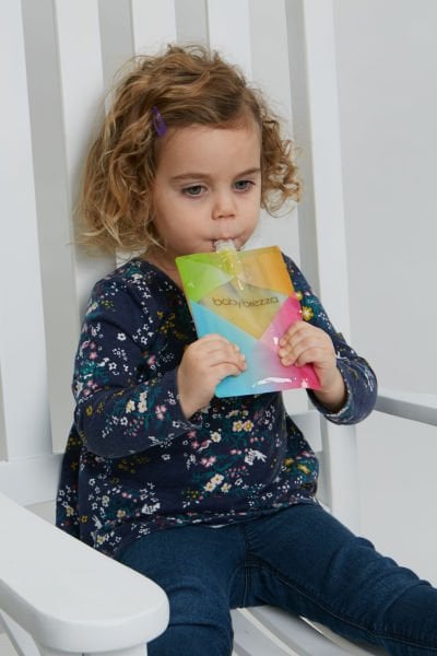 Baby Brezza Yıkanabilir Bebek Beslenme ve Gıda Poşetleri
