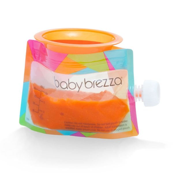 Baby Brezza Yıkanabilir Bebek Beslenme ve Gıda Poşetleri