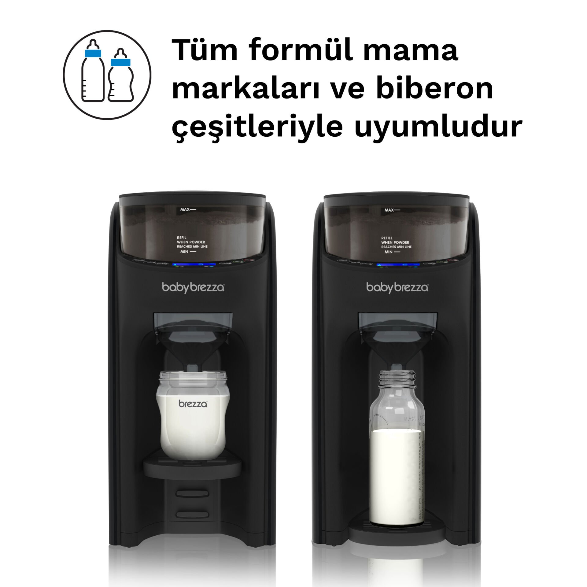 Formula Pro Advanced Siyah Otomatik Mama Makinesi