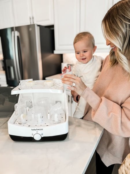 Baby Brezza Superfast Sterilizer-Dryer Süper Hızlı Sterilizatör ve Kurutcu